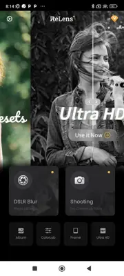 Focus &DSLR Blur–ReLens Camera android App screenshot 10