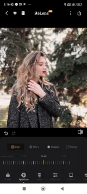 Focus &DSLR Blur–ReLens Camera android App screenshot 5